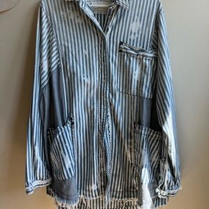 We The Free button down